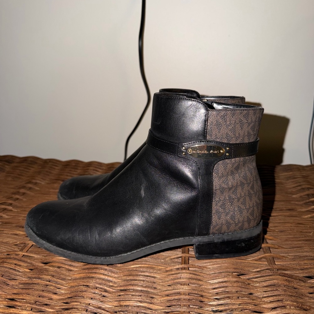 Michael Kors Black Ankle Boots